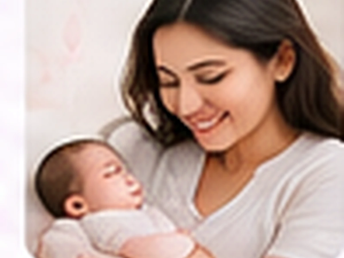 Mother and newborn